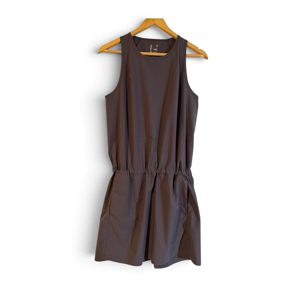 ARC'TERYX CONTENTA  SLEEVELESS CINCH WAIST DRESS SIZE M